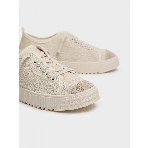 Кеды бежевые El Tempo без подкладки Женские XB020_01TU-BG "XB020_01TU-BG" 2