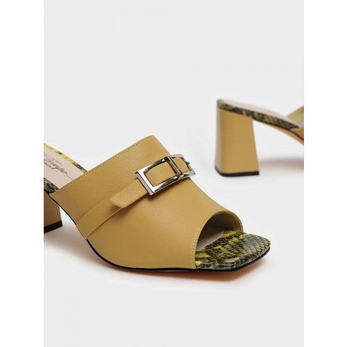 Сабо желтые El Tempo без подкладки Женские XX040_02SU-YE-V "XX040_02SU-YE-V" 3