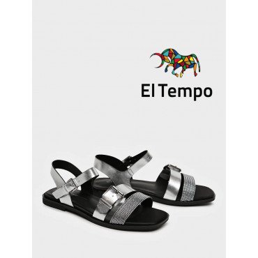 Сандалии серебро El Tempo кожа искусственная Женские XX035_03SP-SL-V XX035_03SP-SL-V