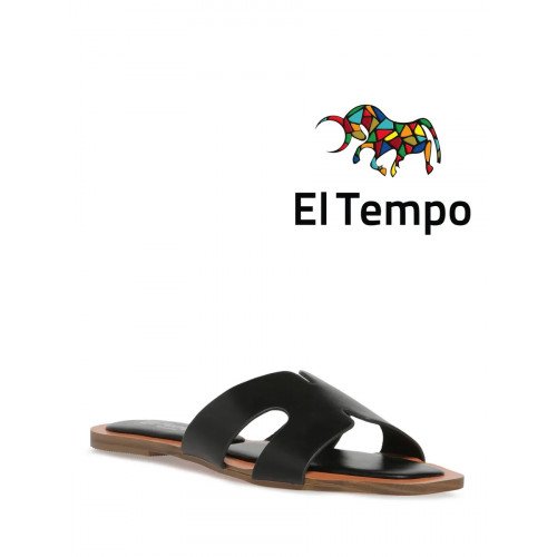 Сабо шлепки кожаные летние Эльтемпо арт: ZZ021_01PP-BL "ZZ021_01PP-BL" 1