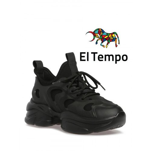 Кроссовки на платформе черные Эльтемпо арт: CCI28_ISEIT320-010_BLACK "CCI28_ISEIT320-010_BLACK" 1