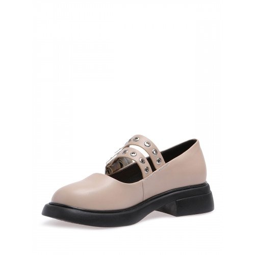 Туфли женские натуральная кожа Арт: FL713_2210071-3C_BEIGE "FL713_2210071-3C_BEIGE" 4