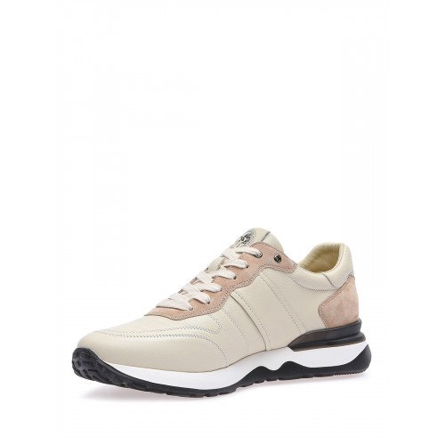 Кроссовки мужские натуральная кожа Арт: CRS364_QA558W-61L-C951_BEIGE "CRS364_QA558W-61L-C951_BEIGE" 4