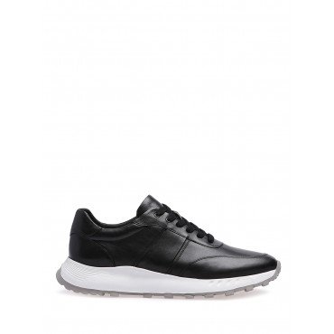 Кроссовки мужские натуральная кожа Арт: CRS380_QA558AC-56L-P742_BLACK "CRS380_QA558AC-56L-P742_BLACK" 2