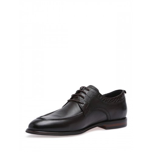 Полуботинки классические кожаные на каблуке Арт: CVD60_A0060-901HA-10G_BROWN "CVD60_A0060-901HA-10G_BROWN" 4