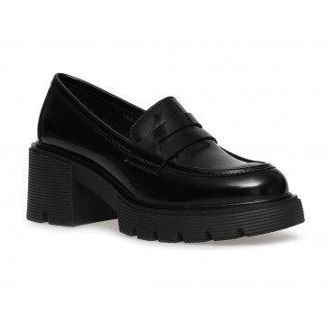 Лоферы женские Кожа лакированная Арт: VIC5-390_1719B-L_BLACK undefined