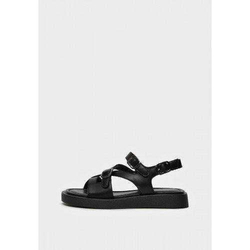 Сандалии черные El Tempo К.Кожа Женские арт: AY022_02SP-BL-V "AY022_02SP-BL-V" 1