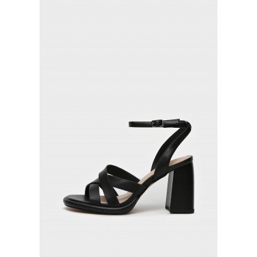 Босоножки черные El Tempo натуральная Кожа Женские арт: AY028_01SP-BL-V AY028_01SP-BL-V