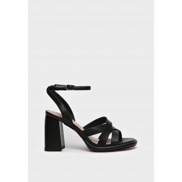 Босоножки черные El Tempo натуральная Кожа Женские арт: AY028_01SP-BL-V AY028_01SP-BL-V 2