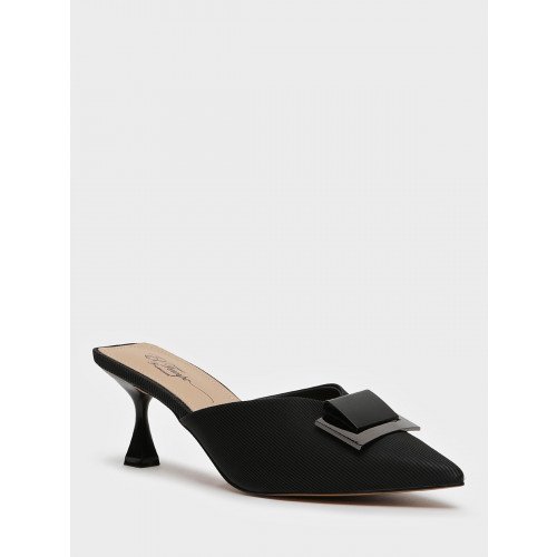 Сабо черные El Tempo кожа натуральная Женские арт:AY038_01SP-BL-V "AY038_01SP-BL-V" 2