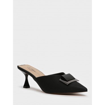 Сабо черные El Tempo кожа натуральная Женские арт:AY038_01SP-BL-V "AY038_01SP-BL-V" 2