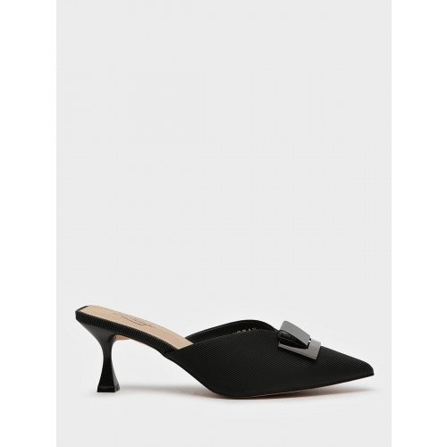 Сабо черные El Tempo кожа натуральная Женские арт:AY038_01SP-BL-V "AY038_01SP-BL-V" 3