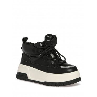 Ботинки зимнии женские Кожа натуральная/текстиль Арт: CI006_02TH-BL "CI006_02TH-BL" 1