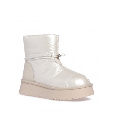 Дутики зимнии женские Кожа натуральная/текстиль  Арт: CI010_03TH-WT CI010_03TH-WT