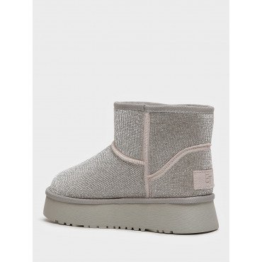 Угги зимнии женские Спилок/шерсть натуральная  Арт: CI010_06CH-SL "CI010_06CH-SL" 4