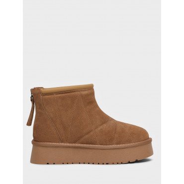 Угги зимнии женские Спилок/шерсть натуральная  Арт: CI010_07CH-CM "CI010_07CH-CM" 4