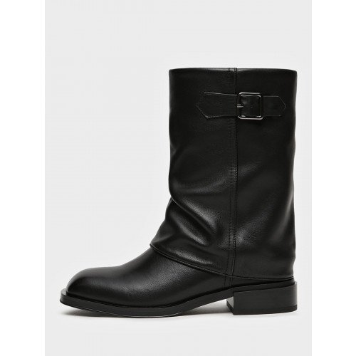 Полусапоги демисезонные женские Кожа натуральная арт: NN062_01KB-BL "NN062_01KB-BL" 3