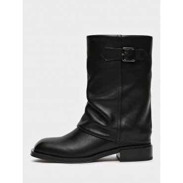 Полусапоги демисезонные женские Кожа натуральная арт: NN062_01KB-BL "NN062_01KB-BL" 3