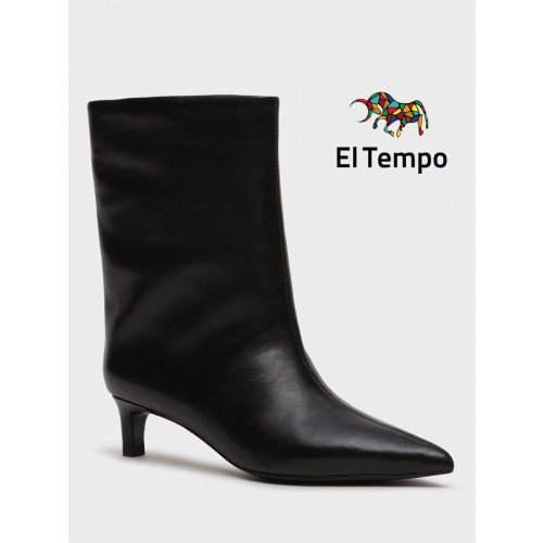 Полусапоги демисезонные женские Кожа натуральная на невысоком каблуке арт:RH027_02KB-BL "RH027_02KB-BL" 1