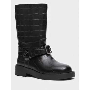 Полусапоги демисезонные женские Кожа натуральная арт: XT032_01SB-BL "XT032_01SB-BL" 3