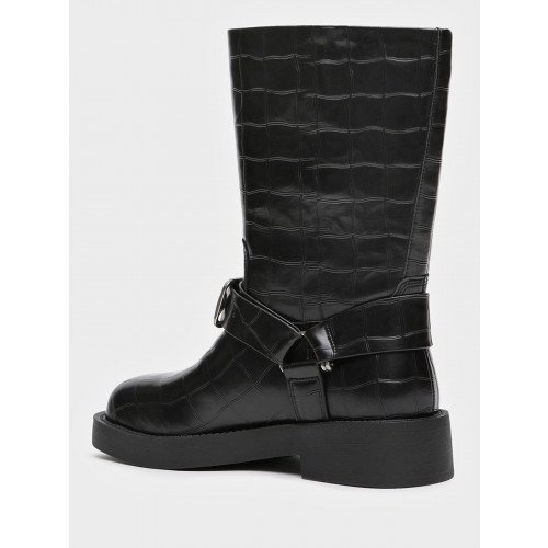 Полусапоги демисезонные женские Кожа натуральная арт: XT032_01SB-BL "XT032_01SB-BL" 4