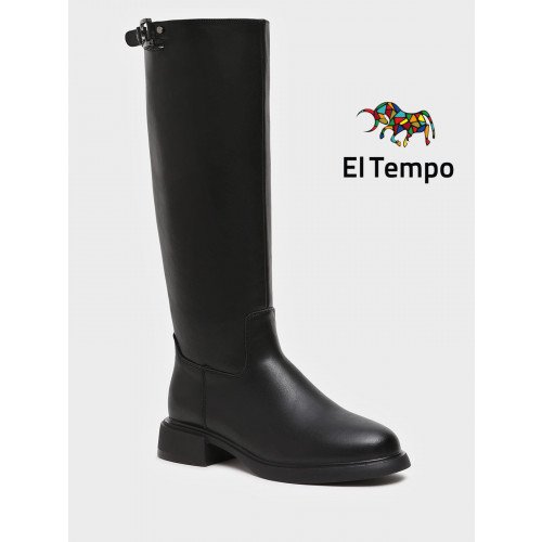 Сапоги женские демисезонные Кожа натуральная арт.:DZ052_02SB-BL "DZ052_02SB-BL" 1