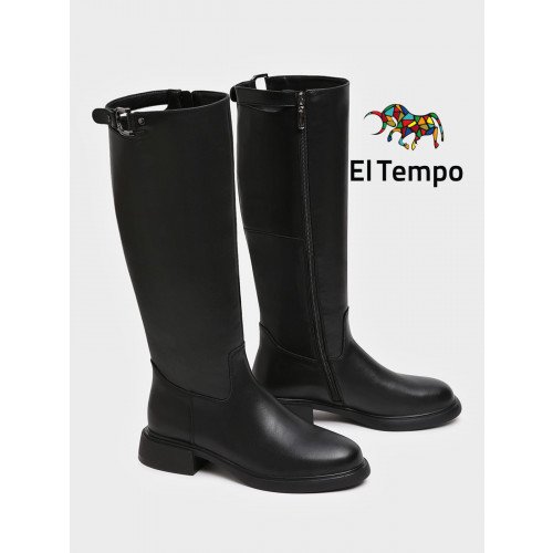 Сапоги женские демисезонные Кожа натуральная арт.:DZ052_02SB-BL "DZ052_02SB-BL" 2