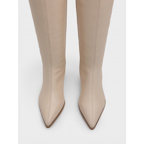 Сапоги женские демисезонные Кожа натуральная на низком каблуке арт.:LV142_03SB-ML "LV142_03SB-ML" 4