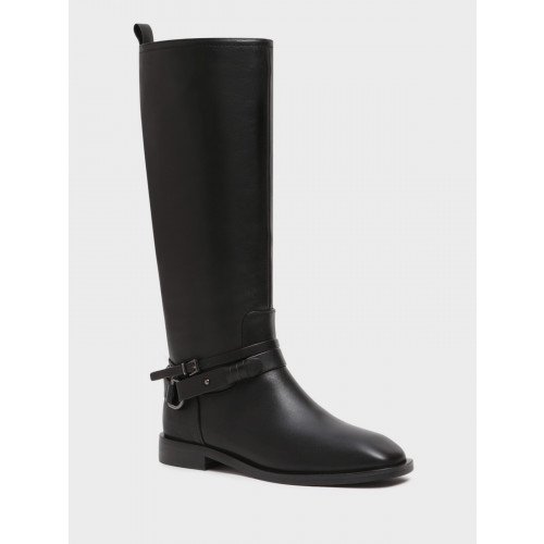 Сапоги женские демисезонные Кожа натуральная на низком каблуке арт.:LX083_02KB-BL "LX083_02KB-BL" 3