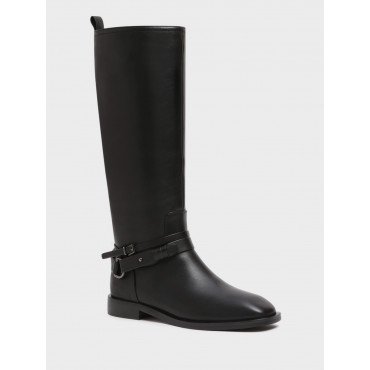 Сапоги женские демисезонные Кожа натуральная на низком каблуке арт.:LX083_02KB-BL "LX083_02KB-BL" 3