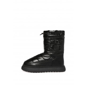 Дутики женские зимние непромокаемые из текстиля и натуральной кожи Арт: FJ001_01TH-BL-L "FJ001_01TH-BL-L" 2