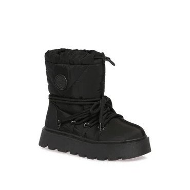 Дутики женские зимние непромокаемые из текстиля и натуральной кожи  Арт:FJ003_02TH-BL-L FJ003_02TH-BL-L