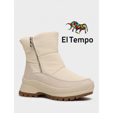 Дутики женские зимние непромокаемые  Кожа натуральная/ текстиль  Арт: PC051_01TH-ML PC051_01TH-ML