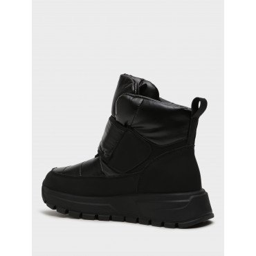 Дутики женские зимние непромокаемые  Кожа натуральная/ текстиль  Арт: PM553_01SH-BL "PM553_01SH-BL" 4