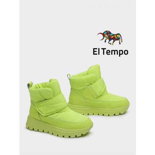 Дутики женские зимние непромокаемые Кожа натуральная/ текстиль Арт: PM553_01SH-GN "PM553_01SH-GN" 2