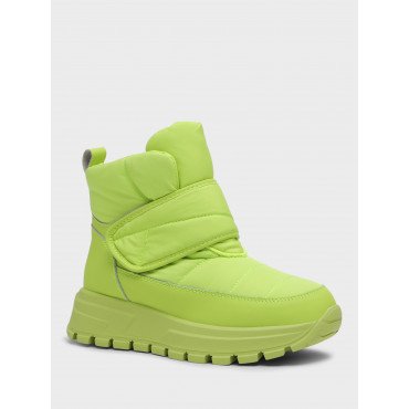 Дутики женские зимние непромокаемые  Кожа натуральная/ текстиль  Арт: PM553_01SH-GN "PM553_01SH-GN" 3