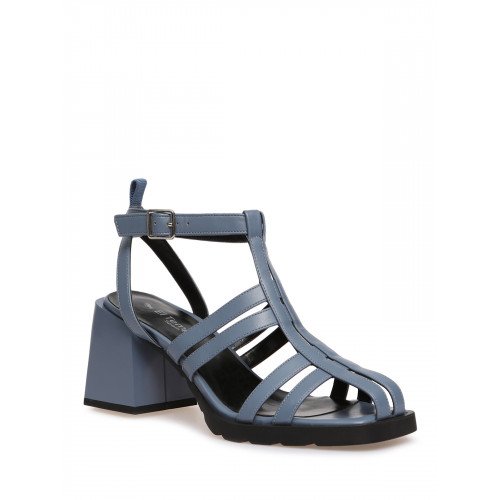 Босоножки женские Кожа Арт: FL723_2023CX-057-2_NAVY "FL723_2023CX-057-2_NAVY" 1