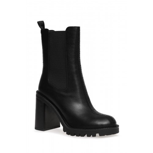 Ботильоны женские кожа натуральная Арт: FL820_2023QD-EL-46-T_BLACK "FL820_2023QD-EL-46-T_BLACK" 3