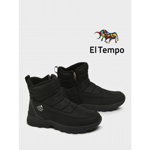 Дутики мужские зимние непромокаемые К.Кожа/текстиль Арт: KF168_01TH-BL "KF168_01TH-BL" 2