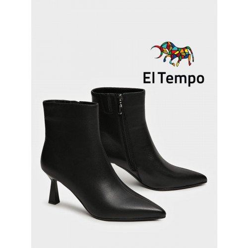 Ботильоны женские Кожа натуральная на шпильке Арт:JL042_01KB-BL "JL042_01KB-BL" 2