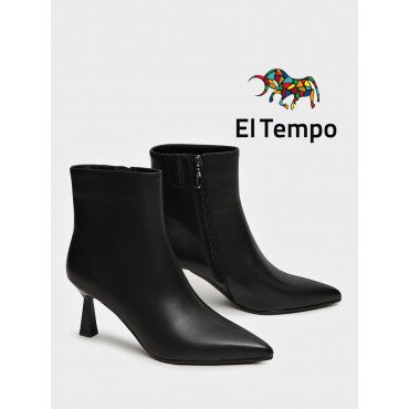 Ботильоны женские Кожа натуральная на шпильке Арт:JL042_01KB-BL JL042_01KB-BL 2