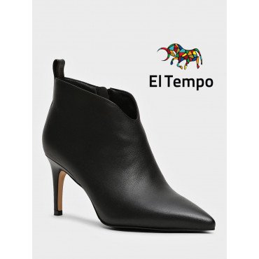 Ботильоны женские Кожа натуральная на шпильке Арт:KK088_01KB-BL "KK088_01KB-BL" 1