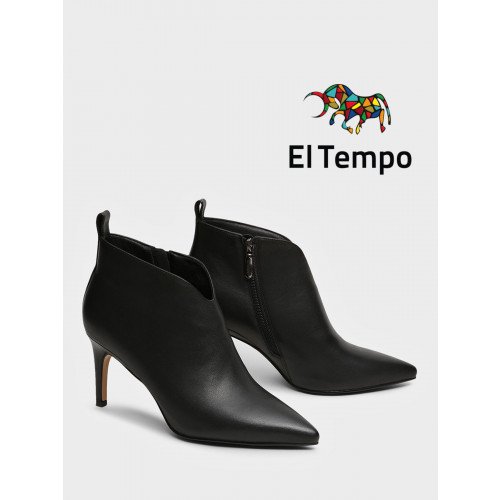 Ботильоны женские Кожа натуральная на шпильке Арт:KK088_01KB-BL "KK088_01KB-BL" 2