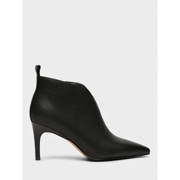 Ботильоны женские Кожа натуральная на шпильке Арт:KK088_01KB-BL "KK088_01KB-BL" 4