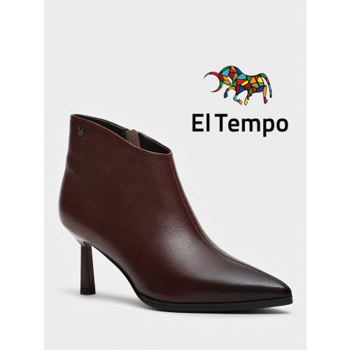 Ботильоны женские Кожа натуральная на шпильке Арт:LD053_01KB-WN "LD053_01KB-WN" 1