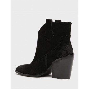 Ботильоны женские демисезонные Спилок натуральный на невысоком каблуке Арт:XT037_01CB-BL "XT037_01CB-BL" 4