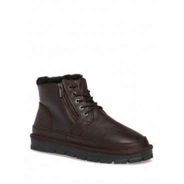 Ботинки мужские зимние Кожа натуральная: CSN395_5701-2-W_BROWN "CSN395_5701-2-W_BROWN" 1