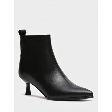 Ботильоны женские демисезонные Кожа натуральная на невысоком каблуке  Арт:AY076_01SB-BL "AY076_01SB-BL" 3