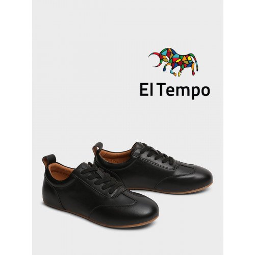 Кроссовки кожаные демисезонные на низкой подошве Арт:CCI142_01KK-BL "CCI142_01KK-BL" 2