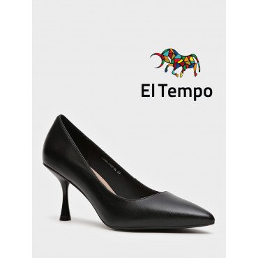 Туфли женские Кожа натуральная на каблуке арт: AA069_01SP-BL "AA069_01SP-BL" 1